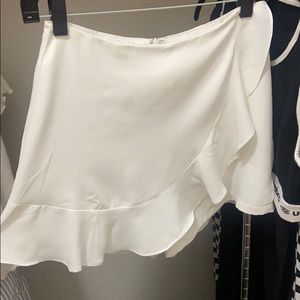 Princess poly white skort size 4